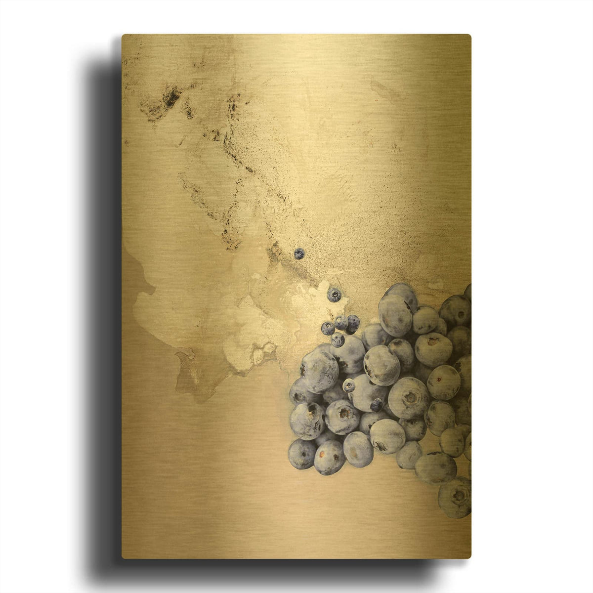 'The Art of Taste 6 MF969-2060' By Design Fabrikken Gold Metal Wall Art