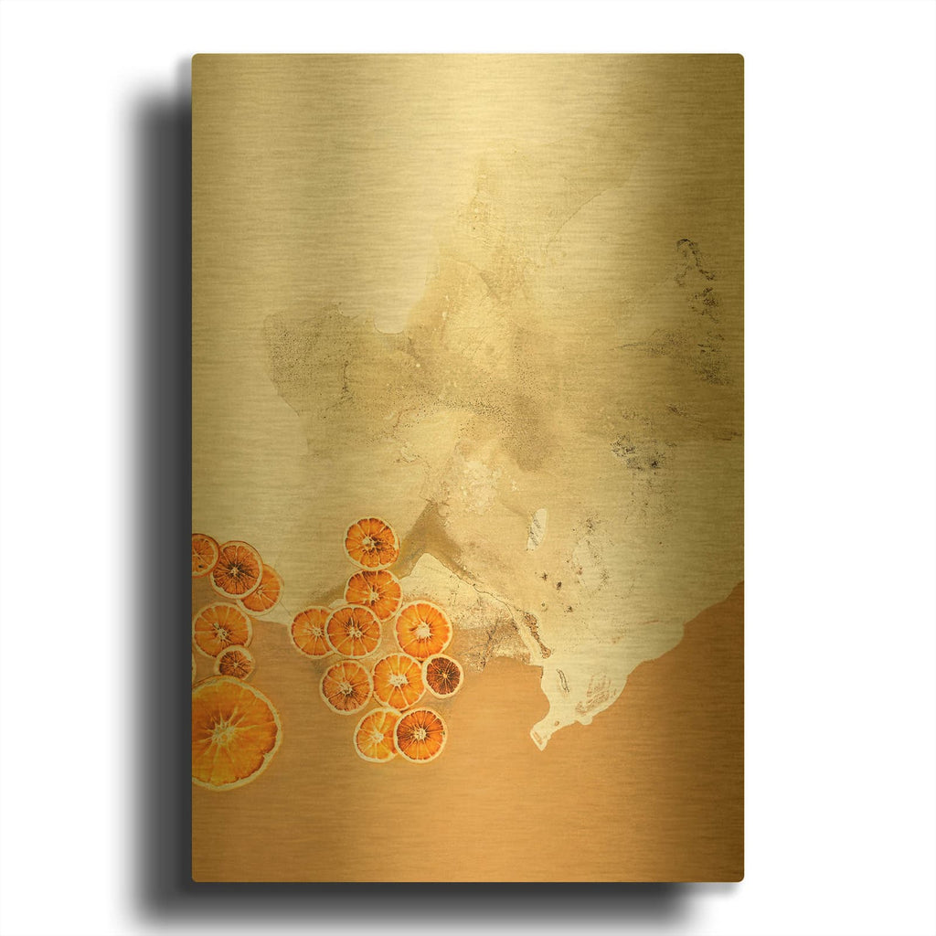 'The Art of Taste 8 MF969-2062' By Design Fabrikken Gold Metal Wall Art