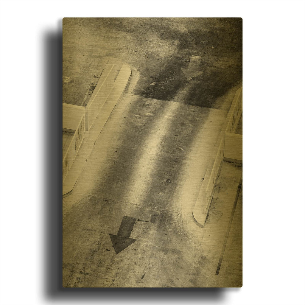 'The Passing MF969-1149' By Design Fabrikken Gold Metal Wall Art