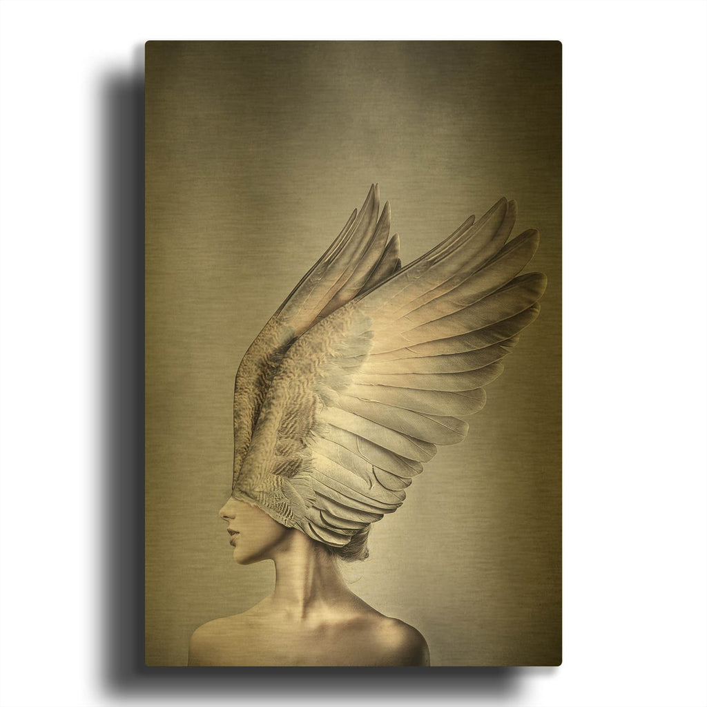 'Thea MF969-1449' By Design Fabrikken Gold Metal Wall Art