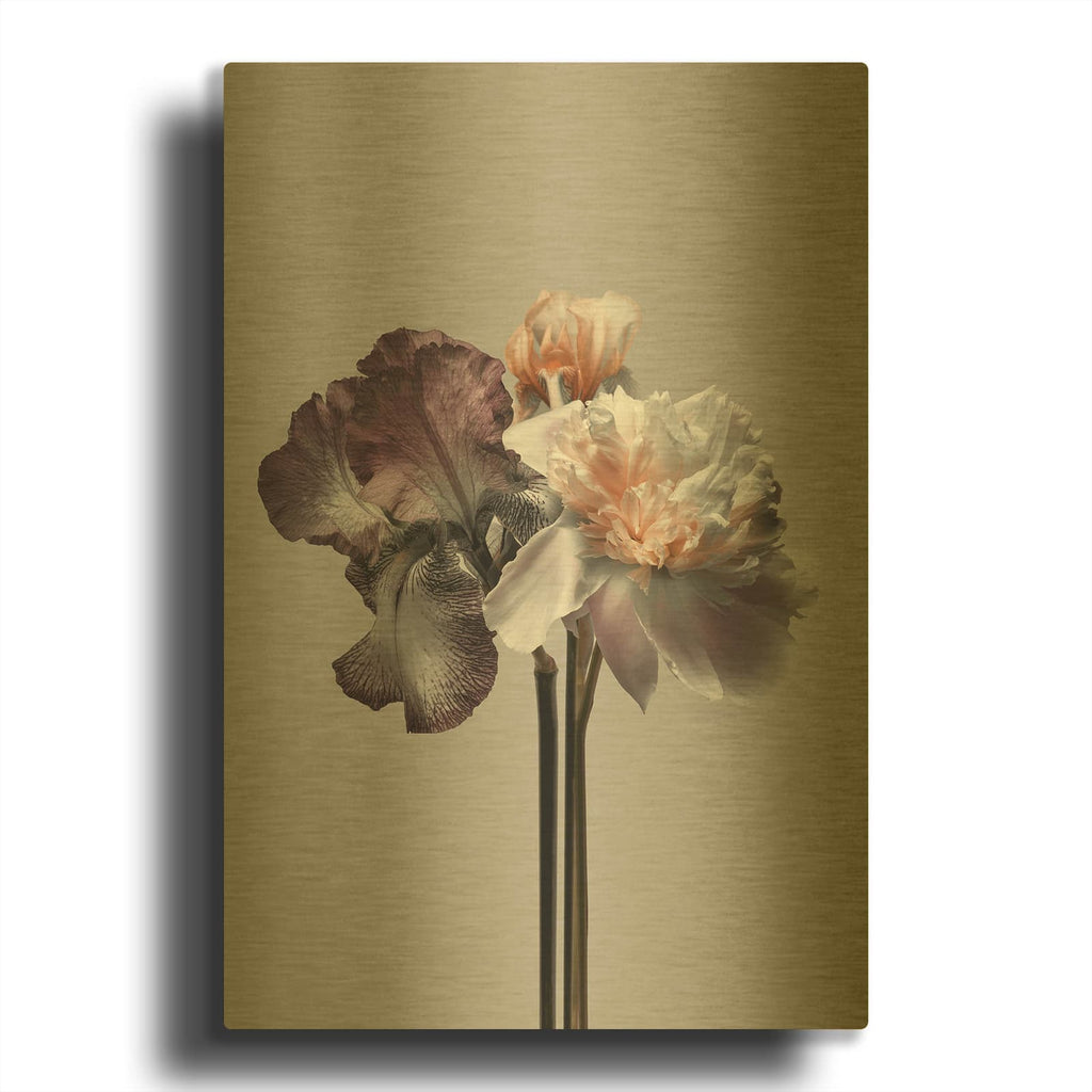 'Virtue 1 MF965-0983' By Design Fabrikken Gold Metal Wall Art