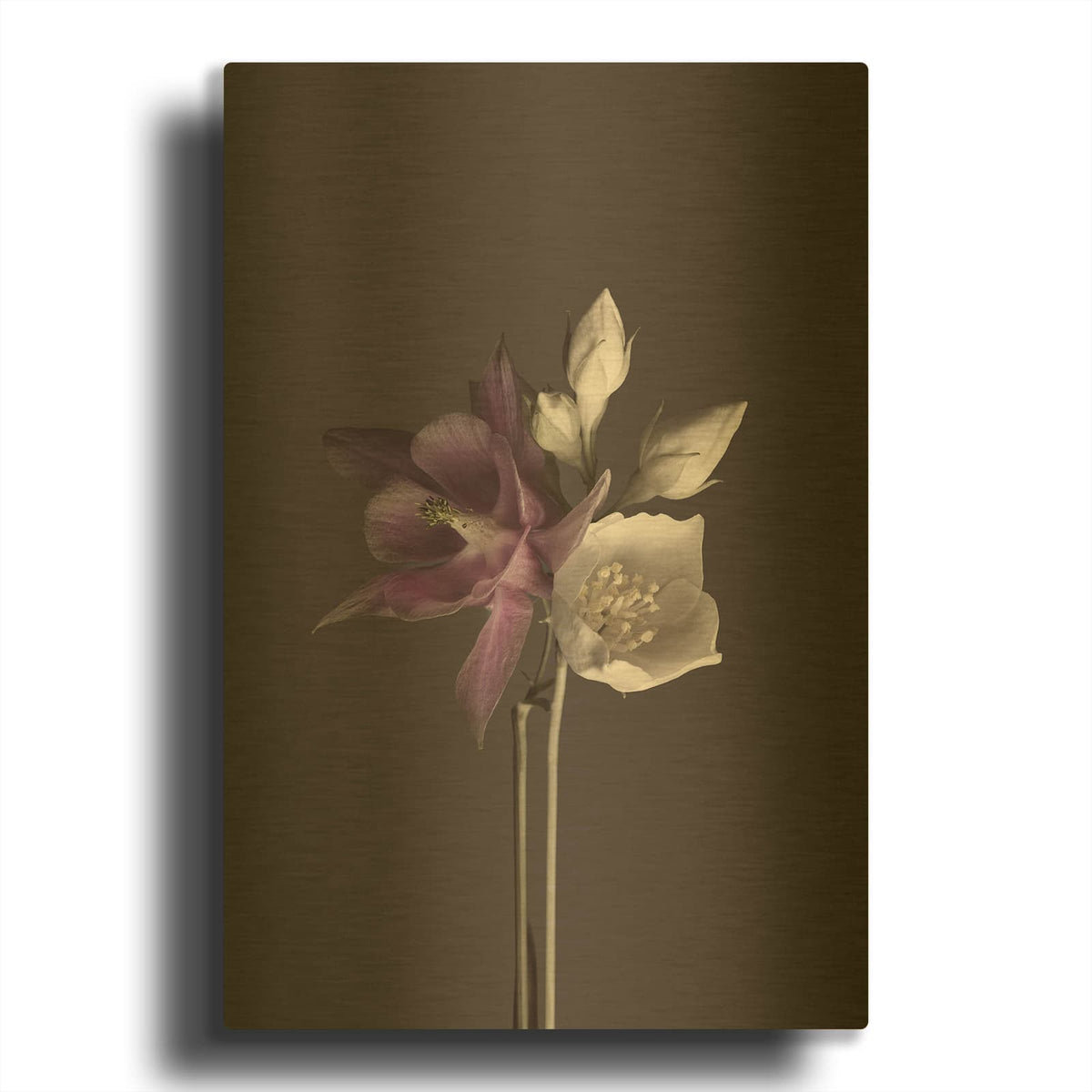 'Virtue 2 MF965-0984' By Design Fabrikken Gold Metal Wall Art