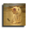 'Eye on Butterfly V' By Diane Hoeptner Gold Metal Wall Art