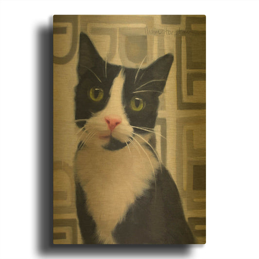 'I’m Listening' By Diane Hoeptner Gold Metal Wall Art