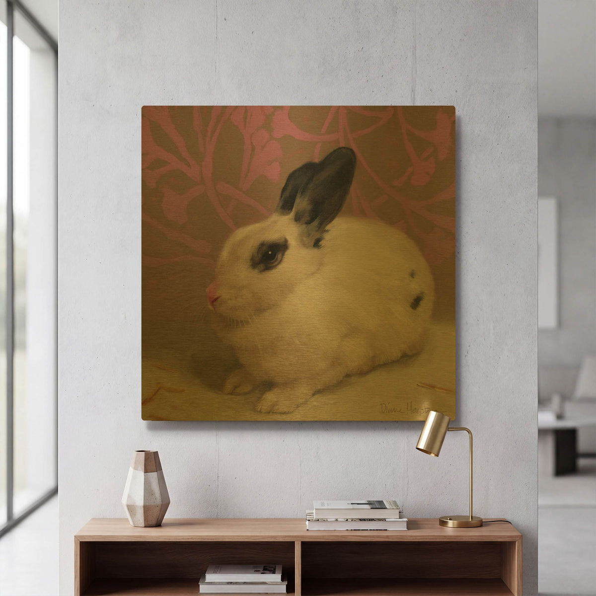'The Sage' By Diane Hoeptner Gold Metal Wall Art