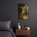 'We Goin’ for a Ride' By Edward M. Fielding Gold Metal Wall Art