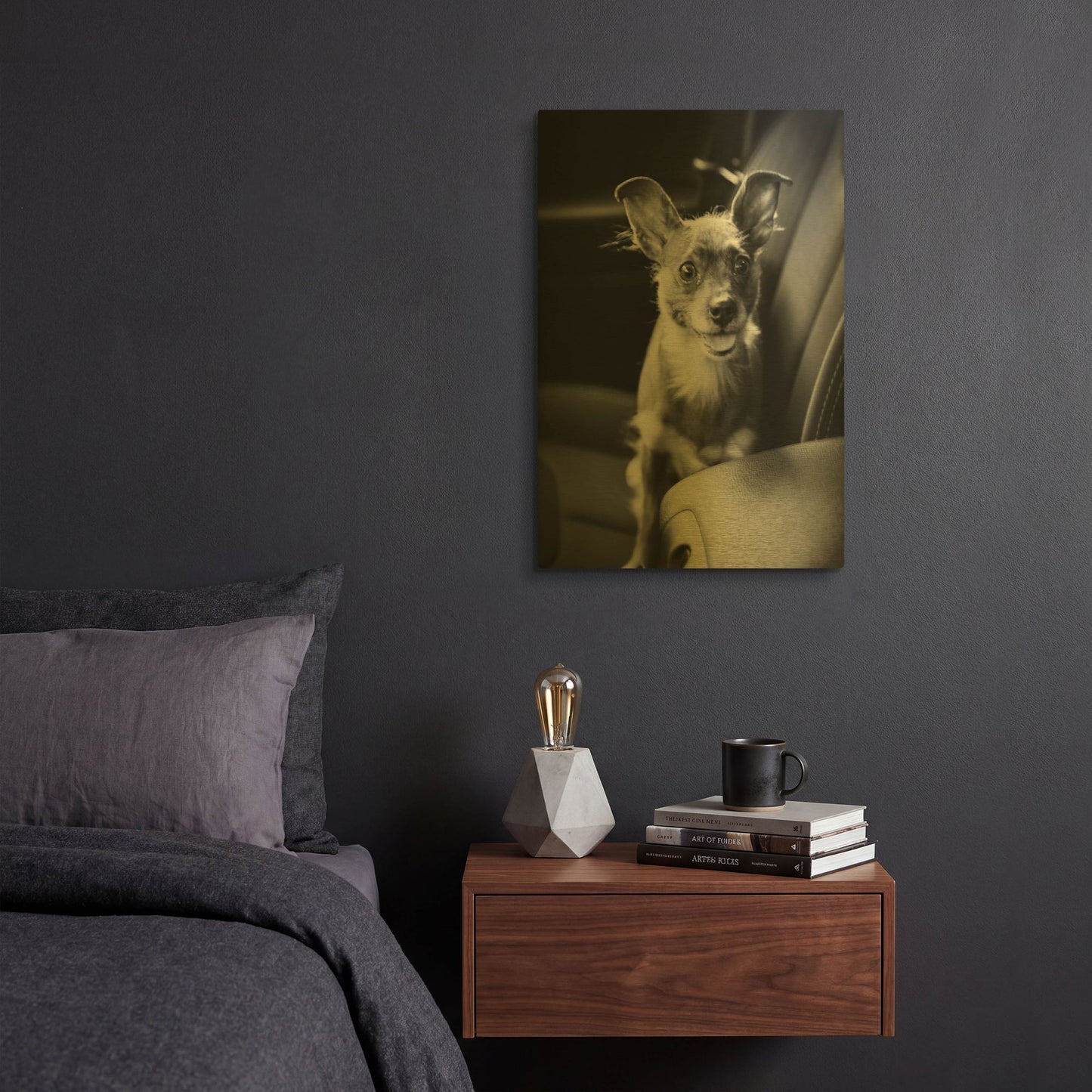 'We Goin’ for a Ride' By Edward M. Fielding Gold Metal Wall Art