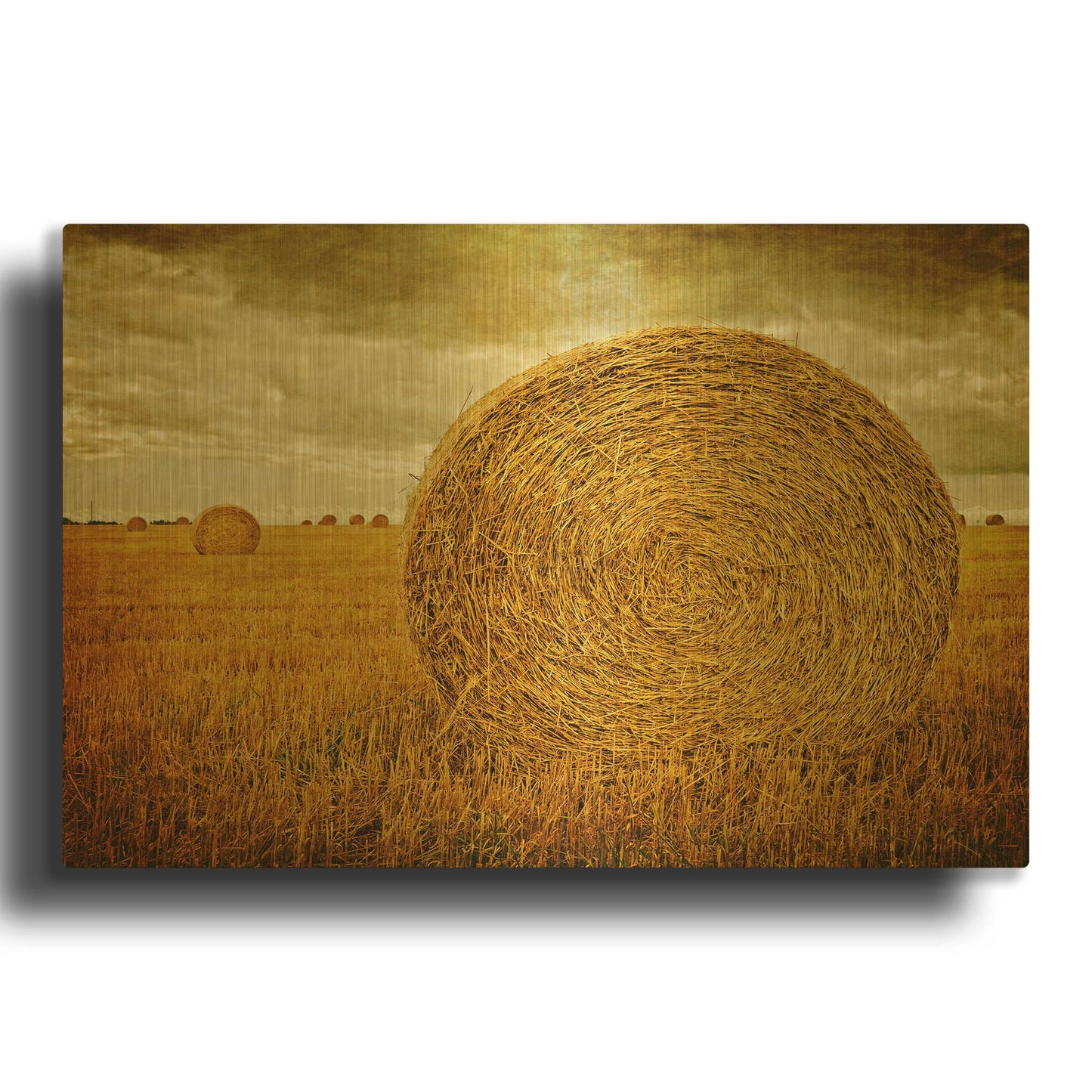 'Prince Edward Island' By Edward M. Fielding Gold Metal Wall Art
