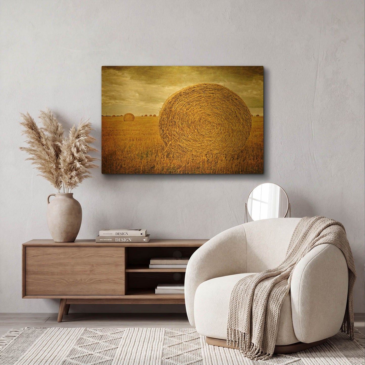 'Prince Edward Island' By Edward M. Fielding Gold Metal Wall Art