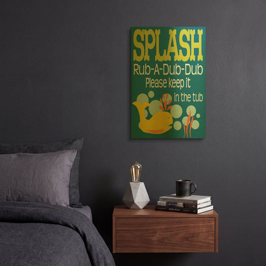 'Ocean Bubble Friends 3' By Leslie Fuqua Gold Metal Wall Art