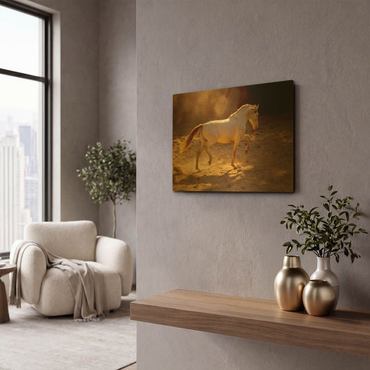 'Dancing In The Light' By Lisa Dearing Gold Metal Wall Art