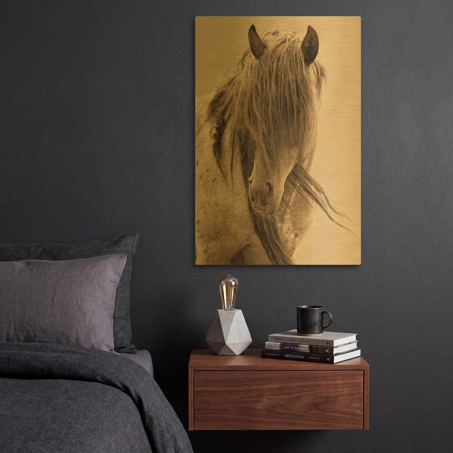 'Freedom' By Lisa Dearing Gold Metal Wall Art