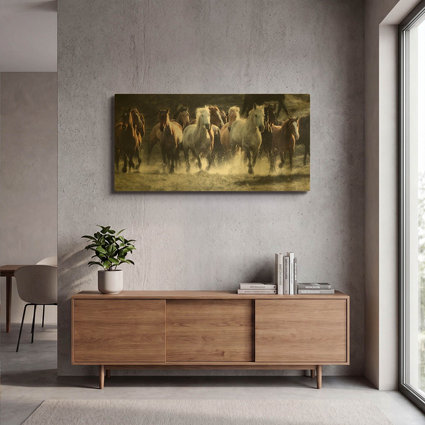 'Renegades' By Lisa Dearing Gold Metal Wall Art