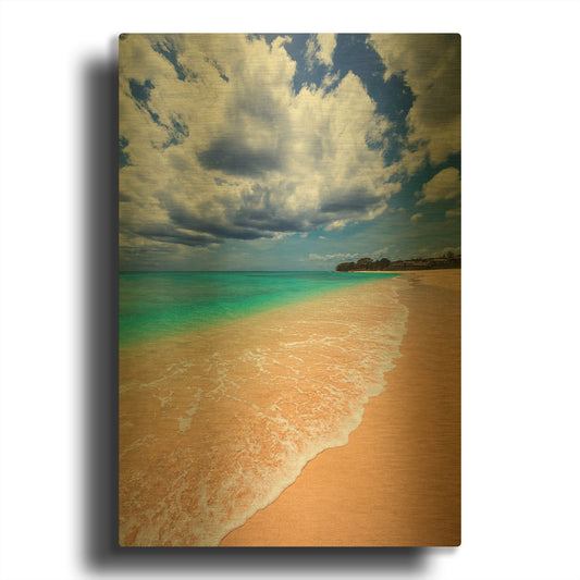 'A Perfect Day' By Lizzy Davis Gold Metal Wall Art