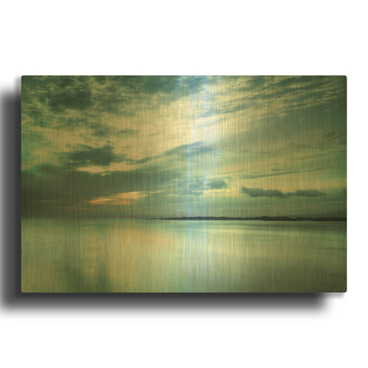 'The Promise' By Lynne Douglas Gold Metal Wall Art