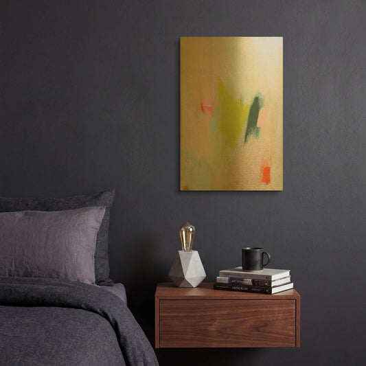 'Lucia' By Melissa Donoho Gold Metal Wall Art