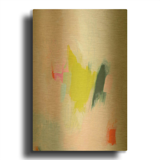 'Lucia' By Melissa Donoho Gold Metal Wall Art