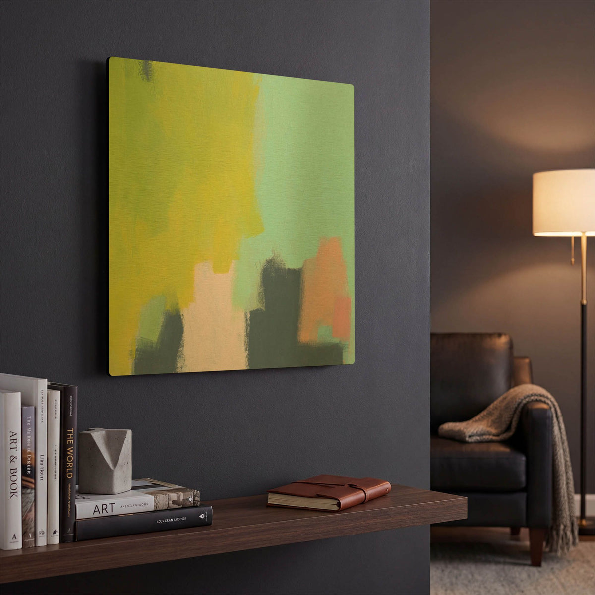 'Pyrus' By Melissa Donoho Gold Metal Wall Art