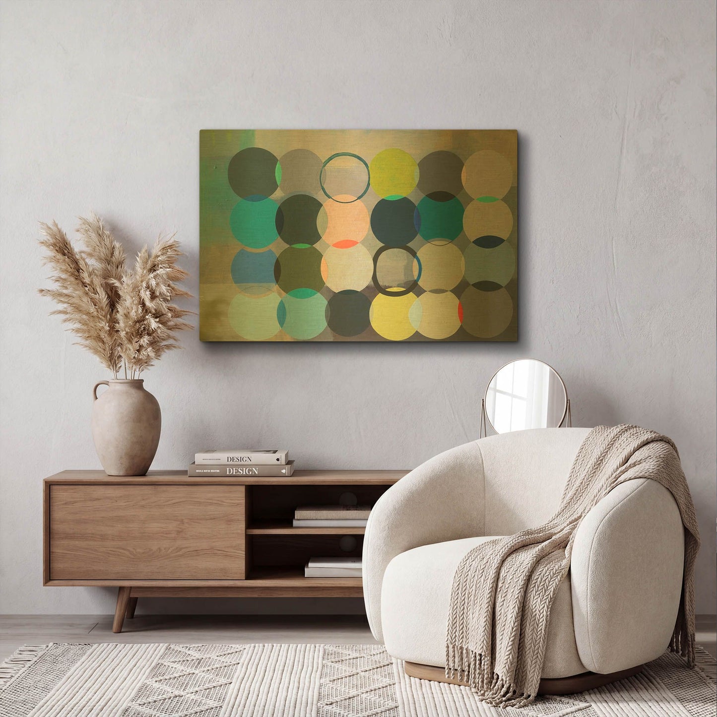 'All of Space Is Completely Silent' By Naomi Taitz Duffy Gold Metal Wall Art