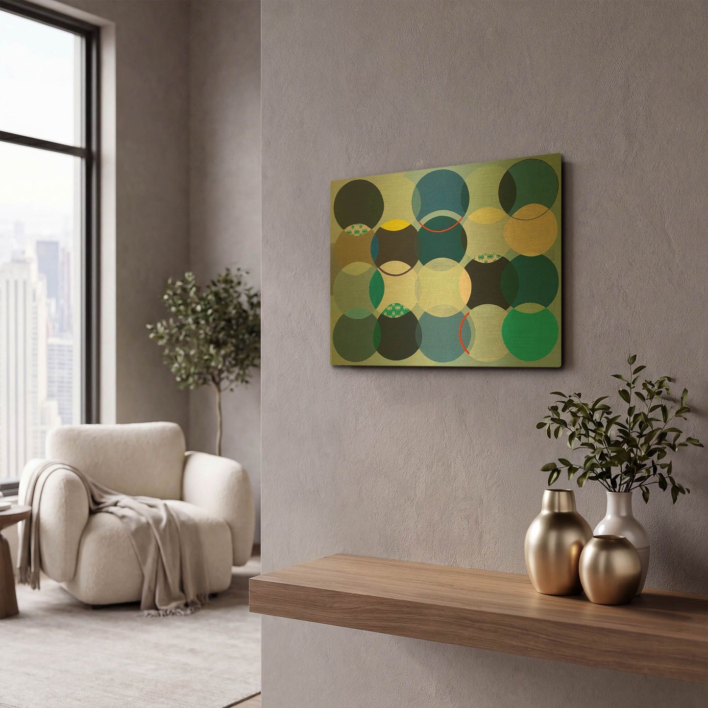 'If I Must' By Naomi Taitz Duffy Gold Metal Wall Art