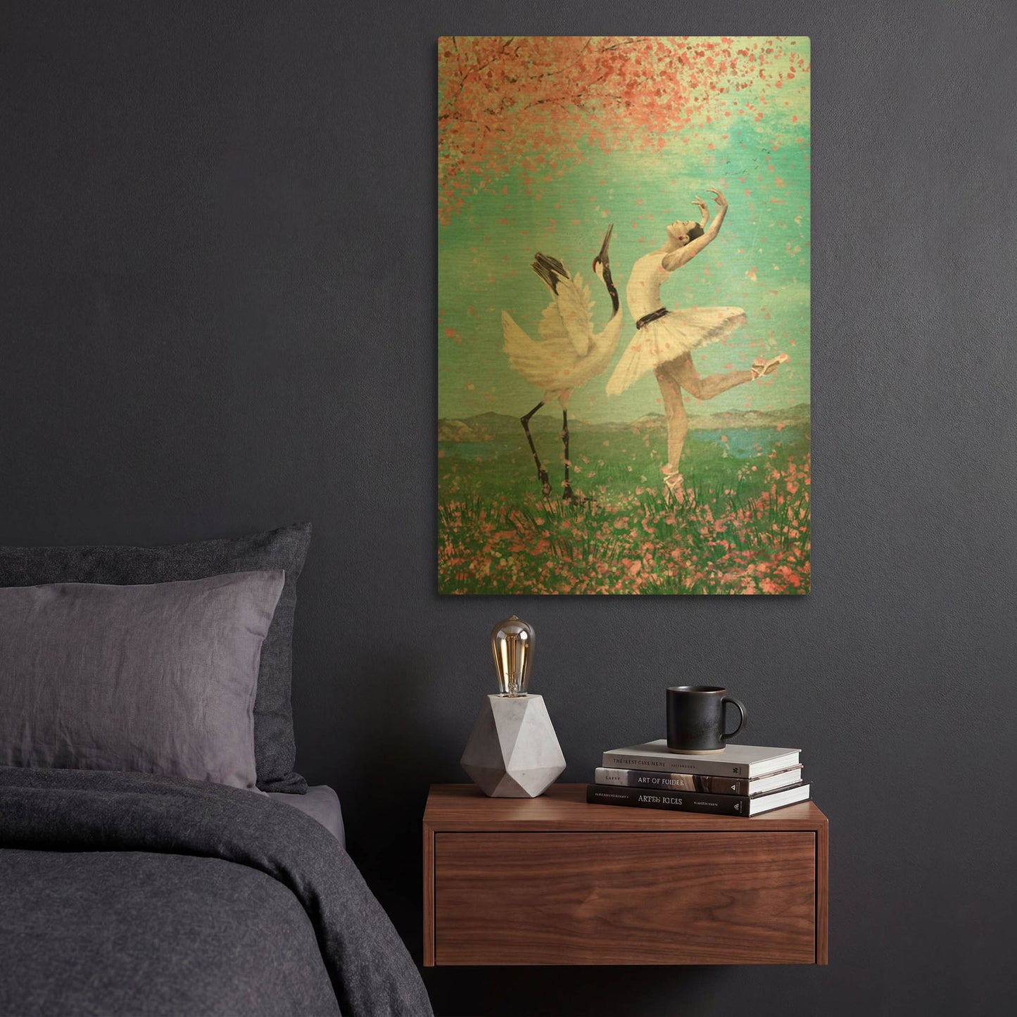 'Dance Like No Other' By Paula Belle Flores Gold Metal Wall Art