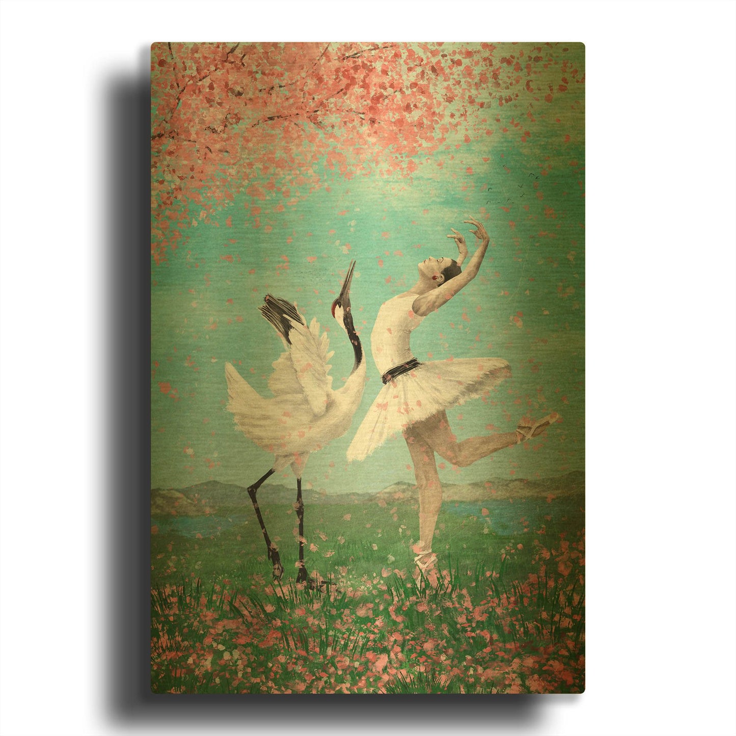'Dance Like No Other' By Paula Belle Flores Gold Metal Wall Art