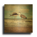 'What Would I Do For Love' By Paula Belle Flores Gold Metal Wall Art