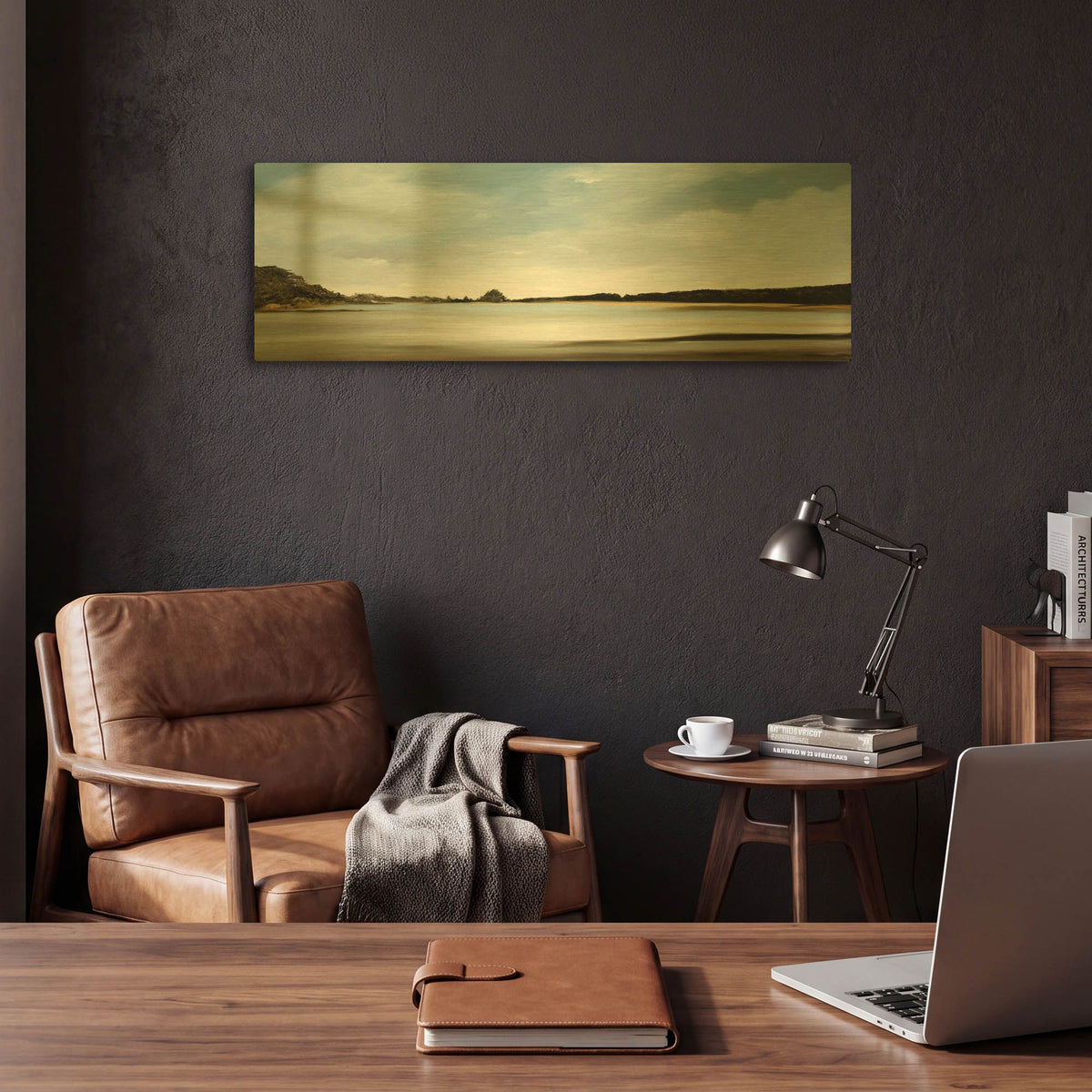 'Freedom' By Rick Fleury Gold Metal Wall Art