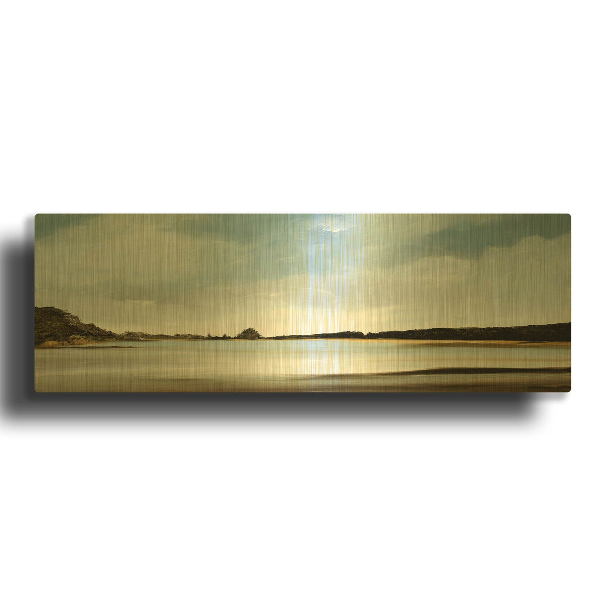 'Freedom' By Rick Fleury Gold Metal Wall Art