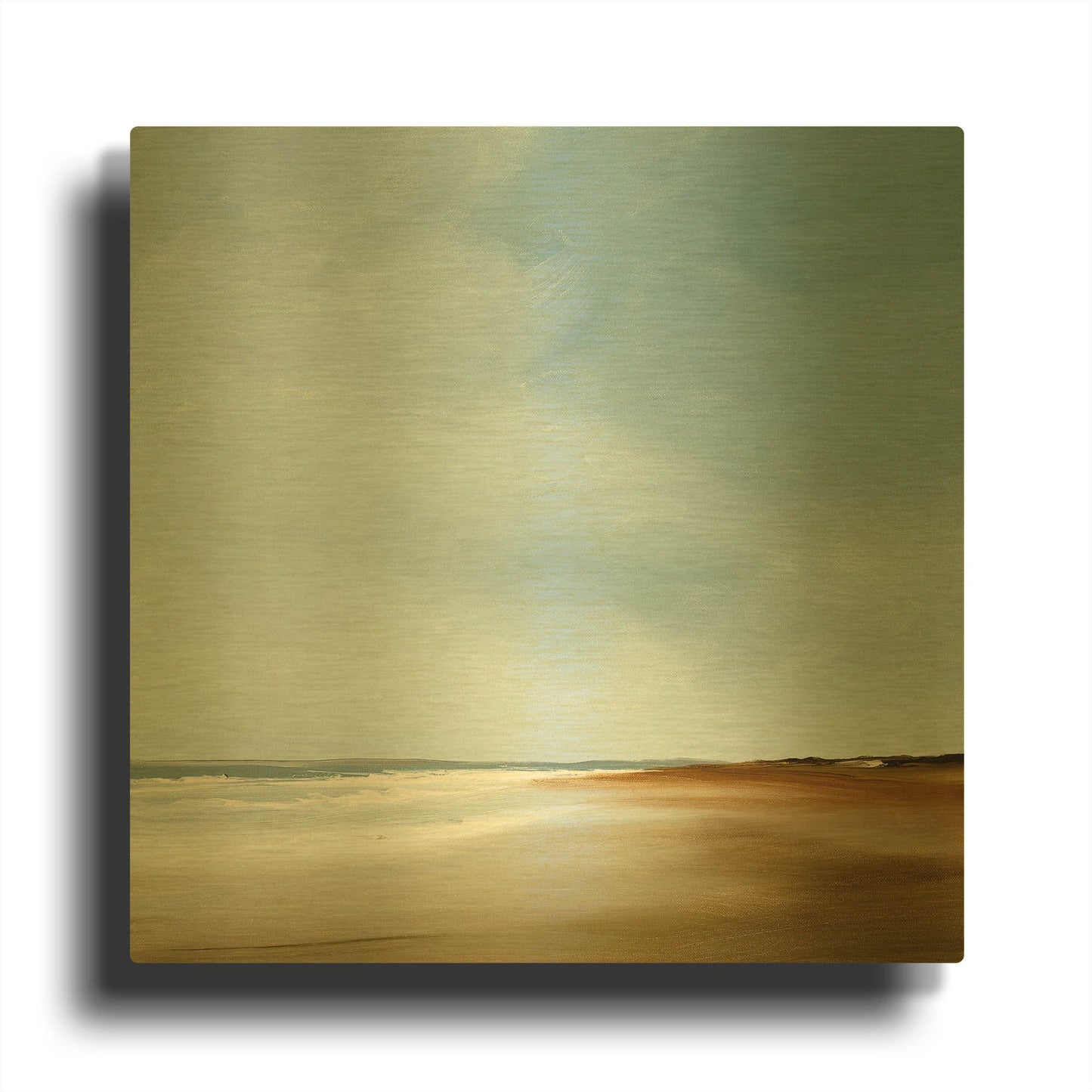 'Legend' By Rick Fleury Gold Metal Wall Art