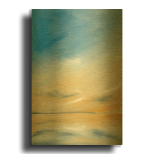 'Magic' By Rick Fleury Gold Metal Wall Art
