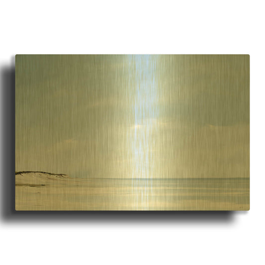 'Outer Reach' By Rick Fleury Gold Metal Wall Art