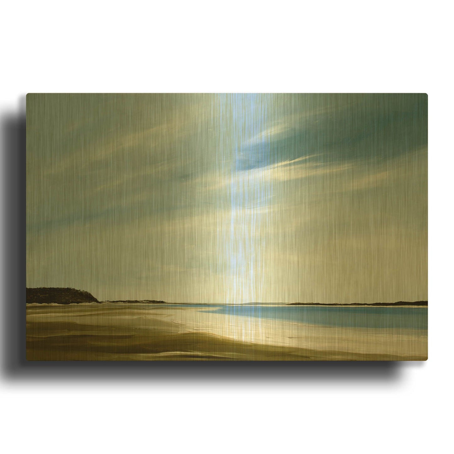 'Ovation' By Rick Fleury Gold Metal Wall Art