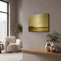 'Perception' By Rick Fleury Gold Metal Wall Art