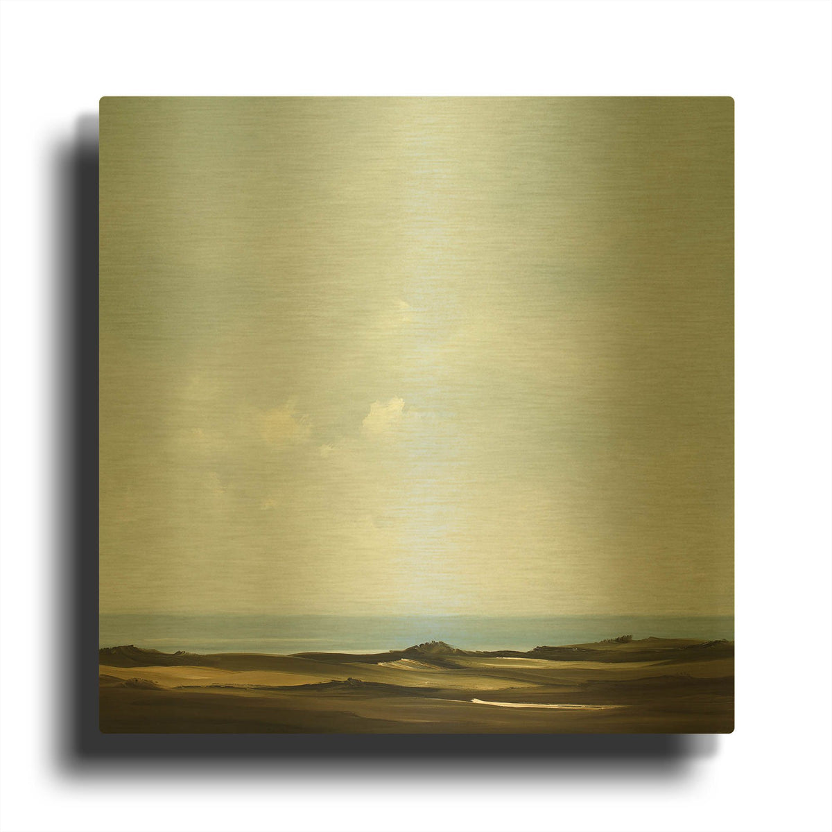 'Sanctity' By Rick Fleury Gold Metal Wall Art