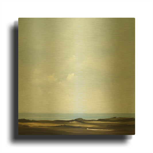 'Sanctity' By Rick Fleury Gold Metal Wall Art