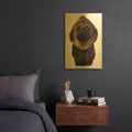 'Homie' By Thomas Fluharty Gold Metal Wall Art