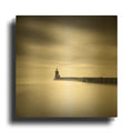 'Le Phare D1059D' By Wilco Dragt Gold Metal Wall Art