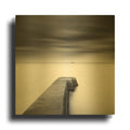 'The Jetty-Study #1 D1065D' By Wilco Dragt Gold Metal Wall Art