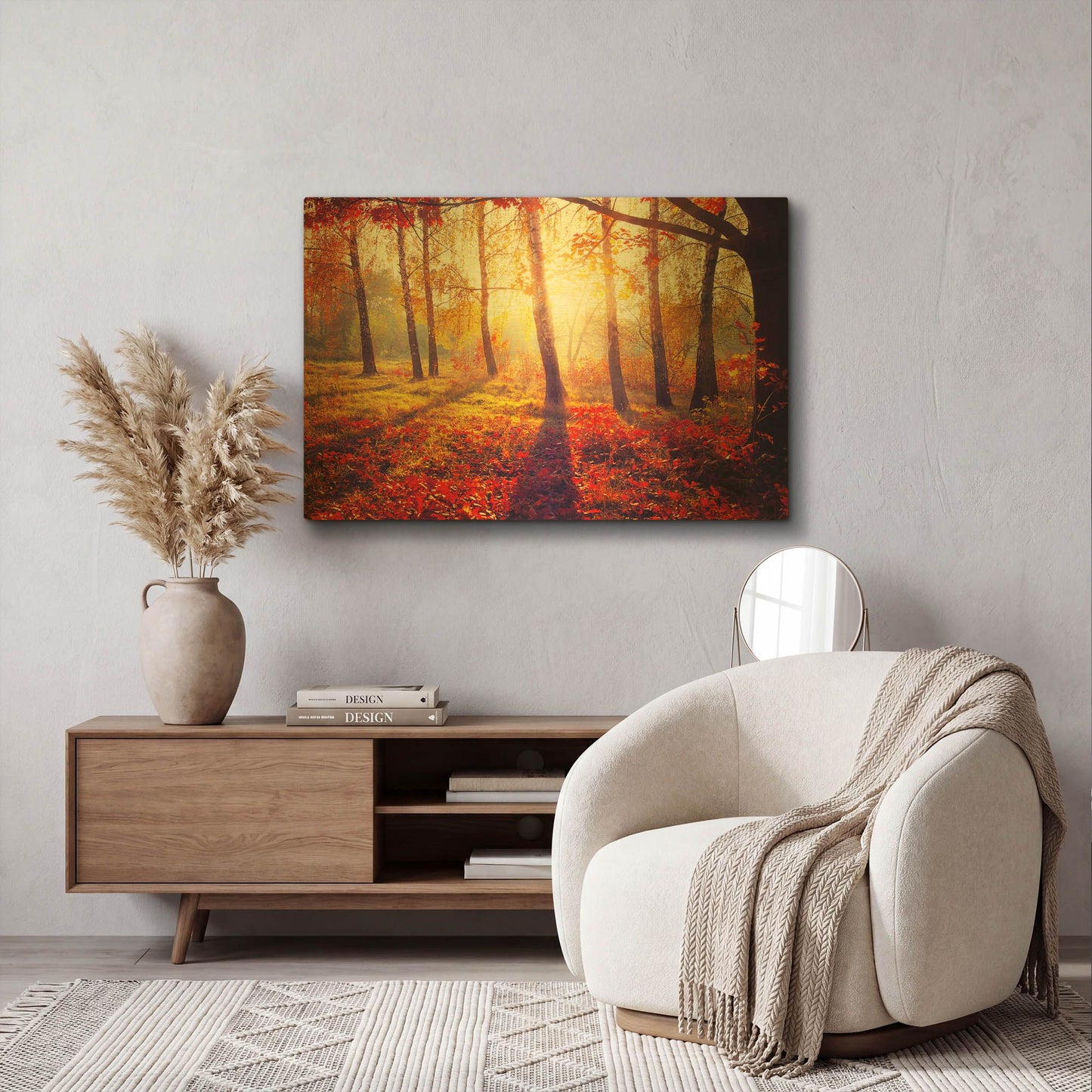'Golden Afternoon' By LUXE Gold Metal Wall Art