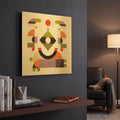 'From Above' By Antony Squizzato Gold Metal Wall Art