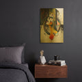 'Between Hope And Despair' By MinJae Gold Metal Wall Art