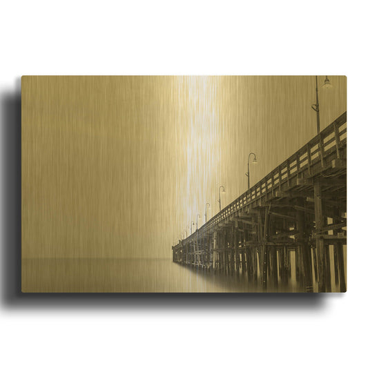 'Lead Me Out' By Chris Moyer Gold Metal Wall Art