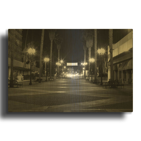 'Light My Way' By Chris Moyer Gold Metal Wall Art