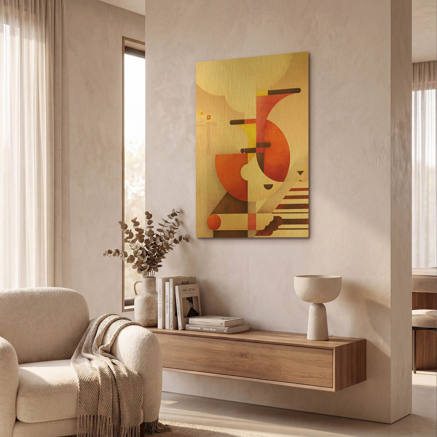 'Jazzman' By Antony Squizzato Gold Metal Wall Art