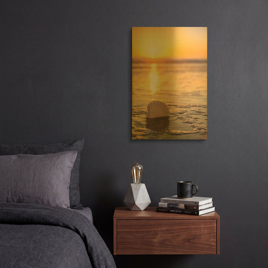 'Pop The Bubbly' By Chris Moyer Gold Metal Wall Art