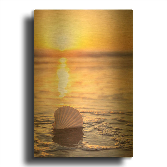 'Pop The Bubbly' By Chris Moyer Gold Metal Wall Art
