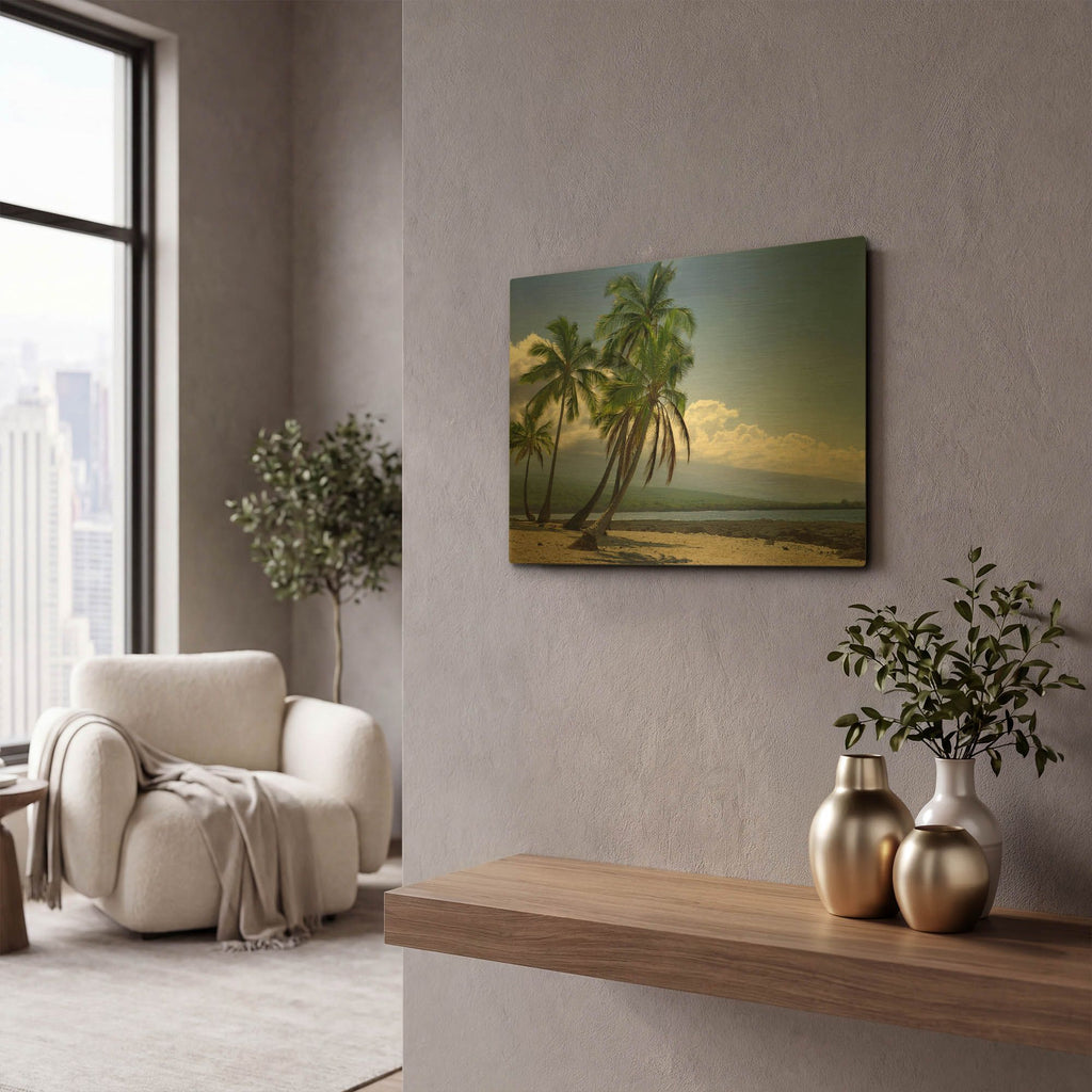 'City Of Refuge' By Mike Jones Gold Metal Wall Art