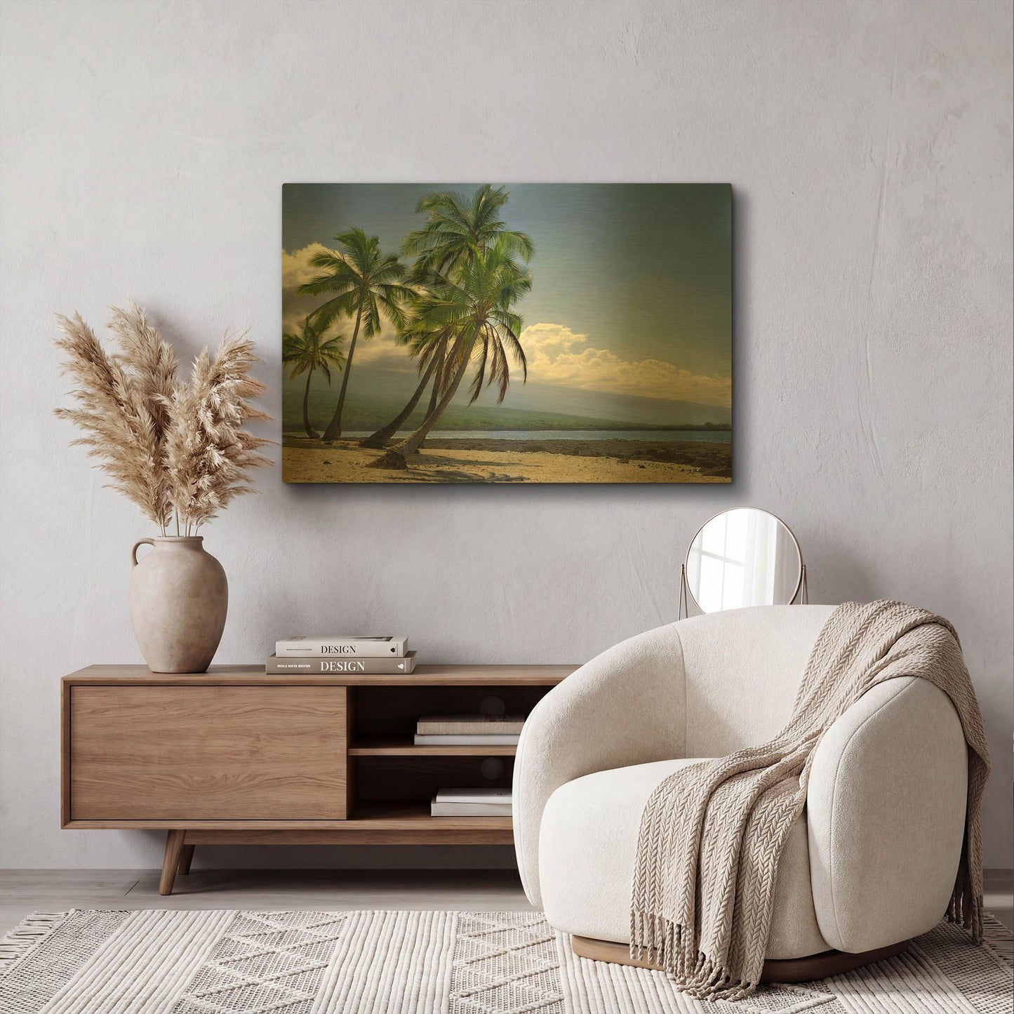 'City Of Refuge' By Mike Jones Gold Metal Wall Art