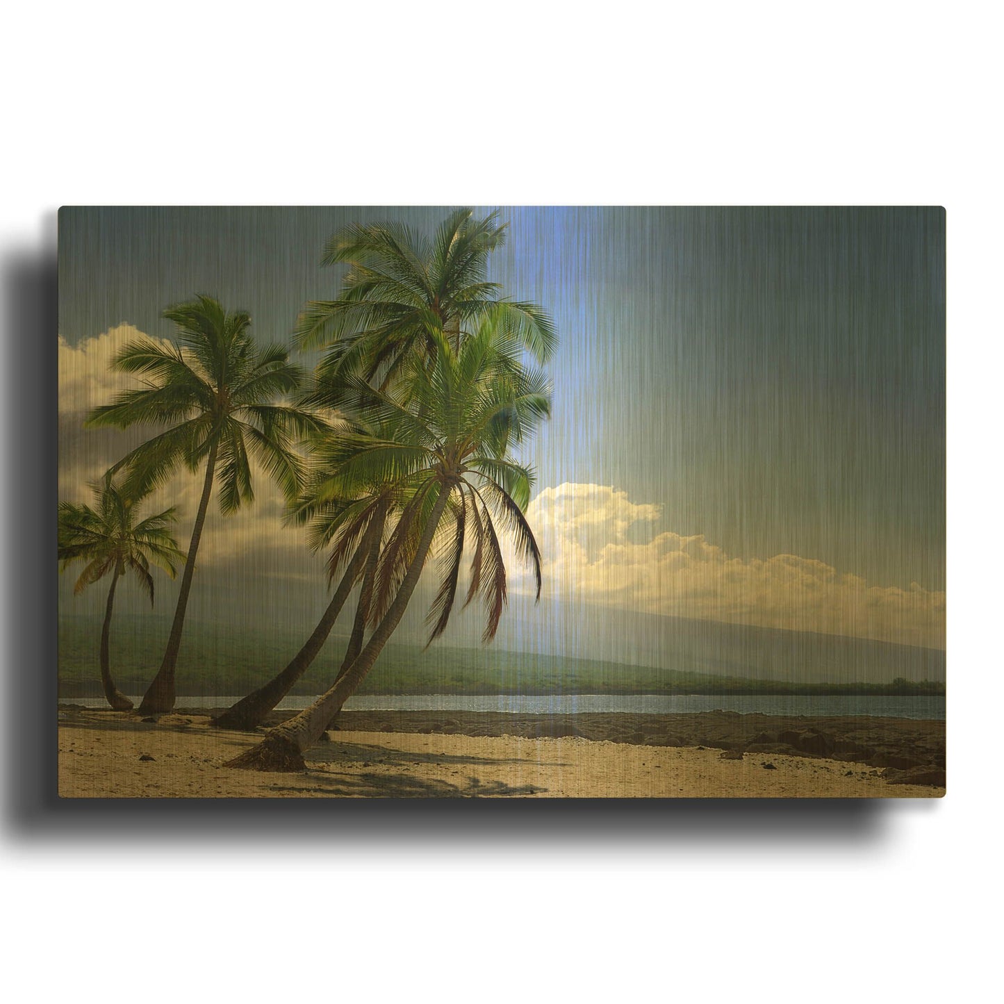 'City Of Refuge' By Mike Jones Gold Metal Wall Art